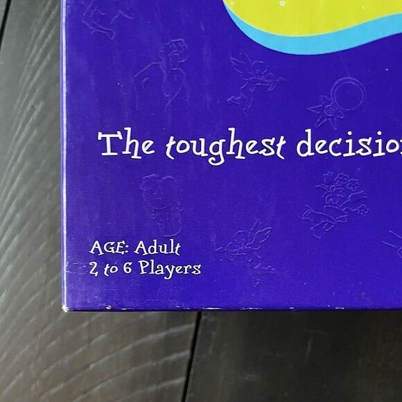 Parker Bros. “Marry, Date or Dump?” 2-6 Player, Adult Party Game. - Picture 9 of 10